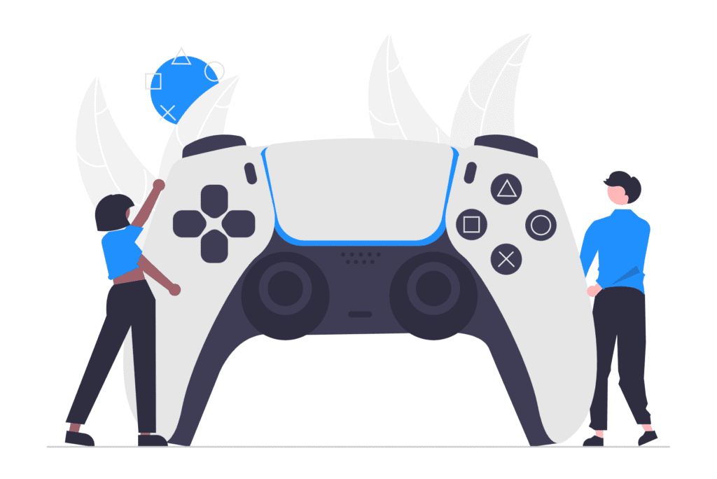 undraw gaming v7a6